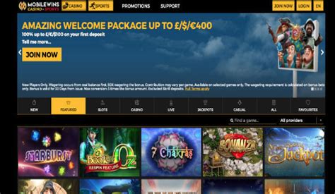 ll MobileWins Casino Review ᐈ Exclusive Bonus .